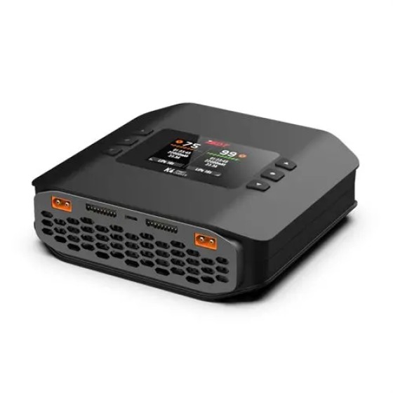 ISTD K4 AC 400W 600Wx2 Cargador inteligente de doble canal de modo dual para batería de litio